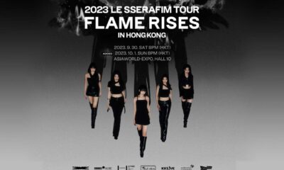 Le Sserafim K Pop Concert Tour Announcement