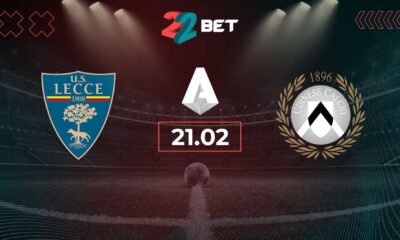 Lecce Vs Udinese Serie A Match February 2025