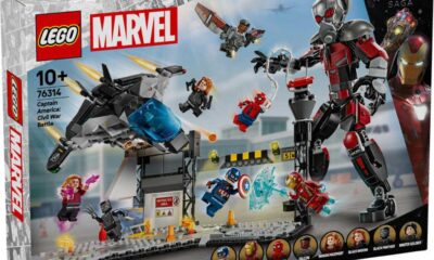 Lego Captain America Civil War Playset Details