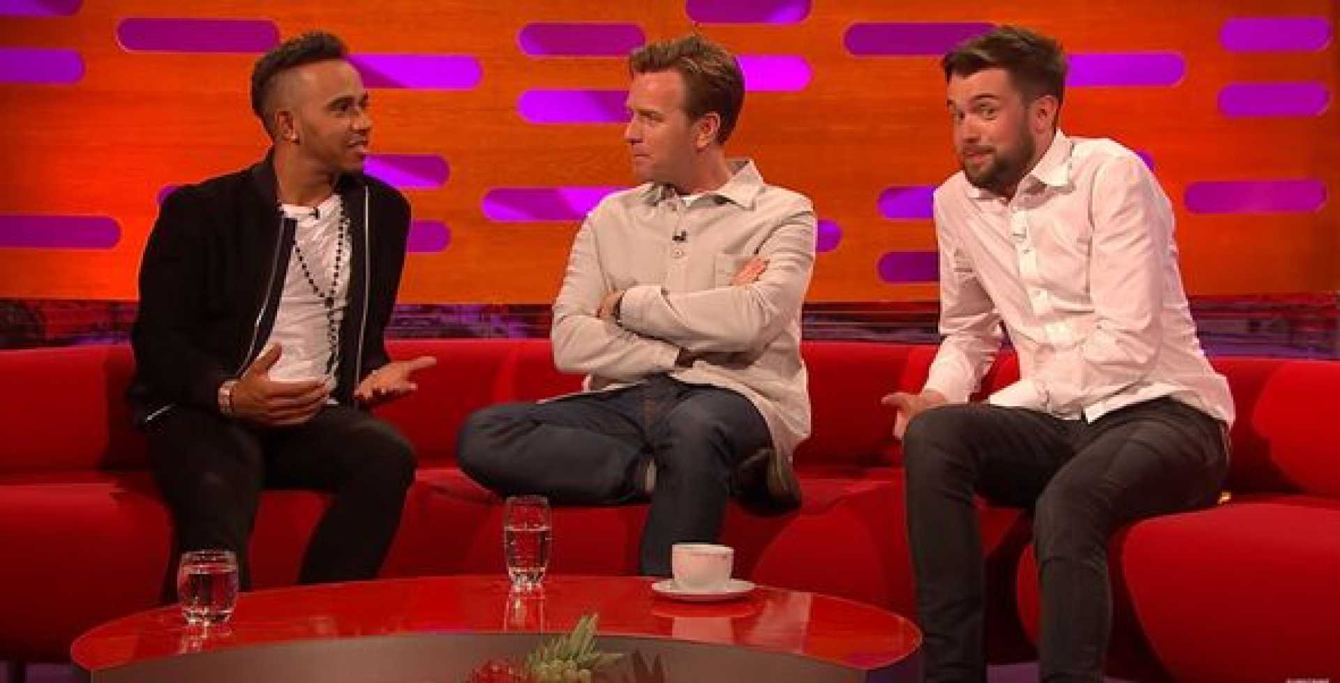 Lewis Hamilton Jack Whitehall Graham Norton Show