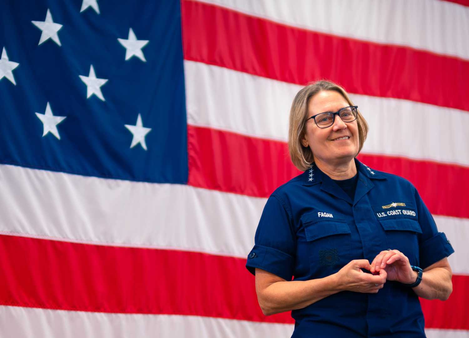 Linda Fagan Coast Guard Commandant Official Photo