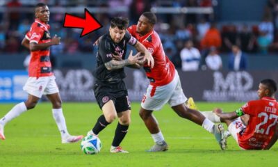 Lionel Messi Inter Miami Tackle Panama Match