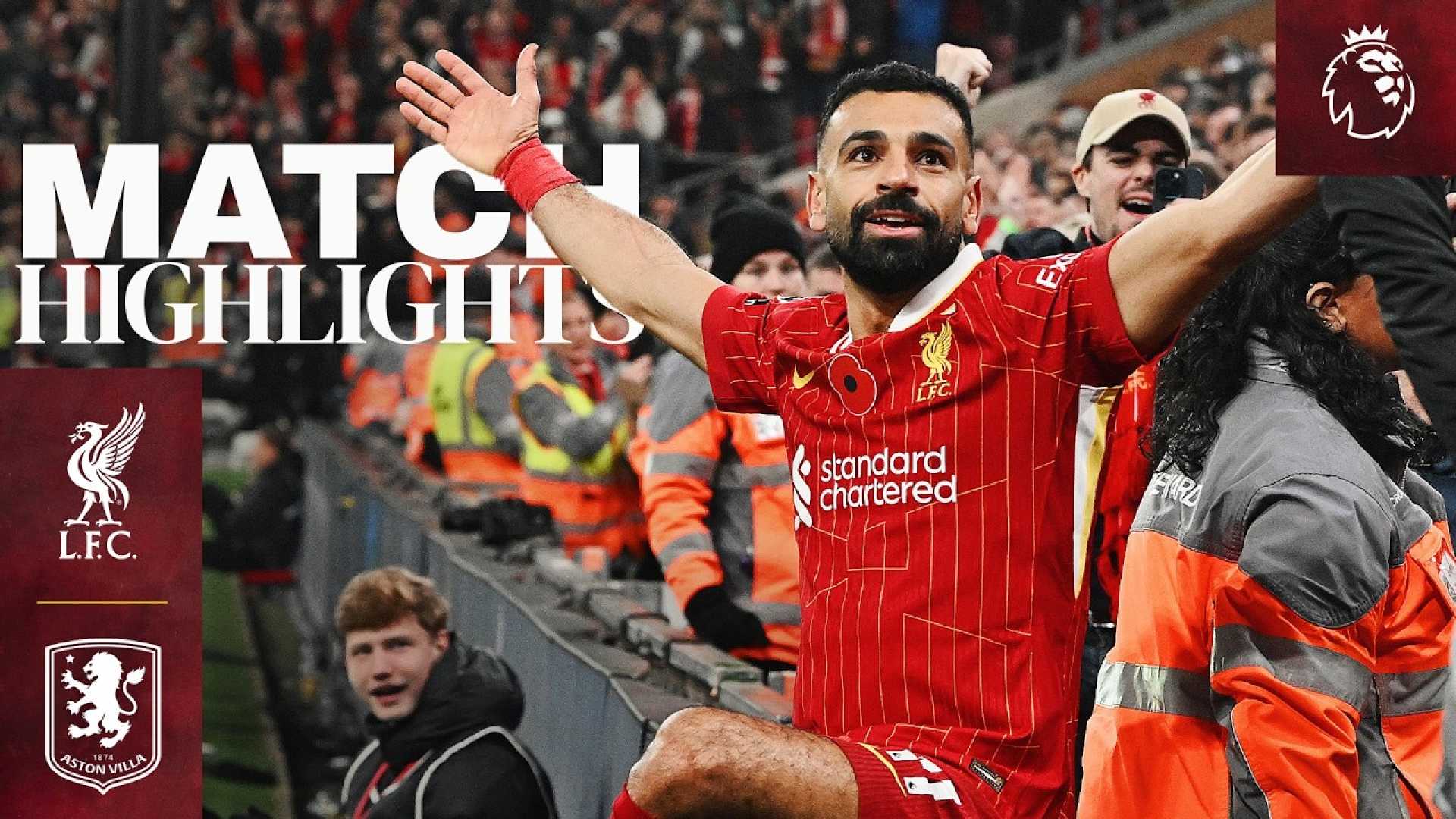 Liverpool Aston Villa Match Highlights