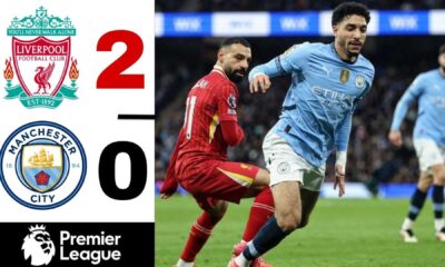 Liverpool Manchester City Football Match Highlights