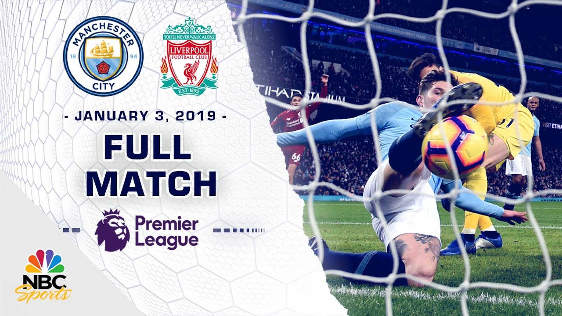 Liverpool Manchester City Premier League Match