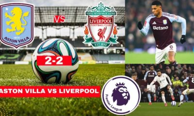 Liverpool Vs Aston Villa Premier League Match