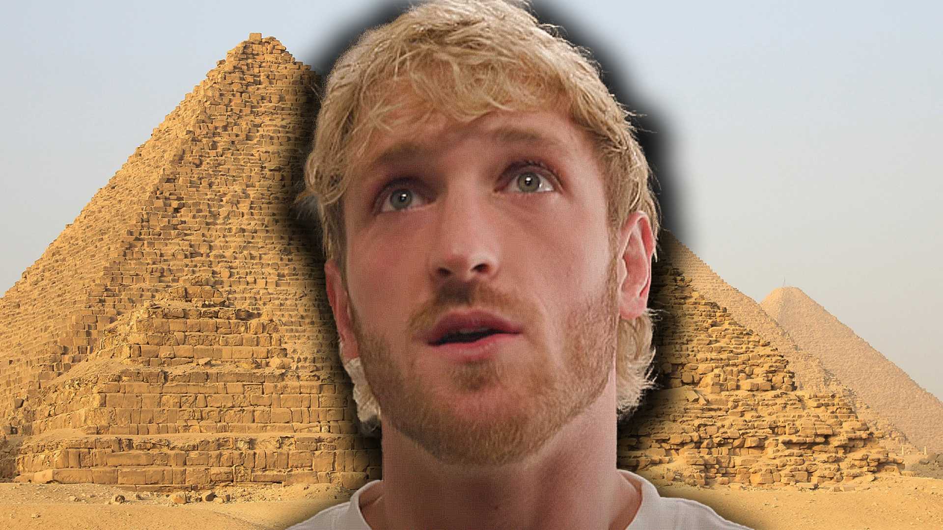 Logan Paul Youtube Star Egypt Pyramids