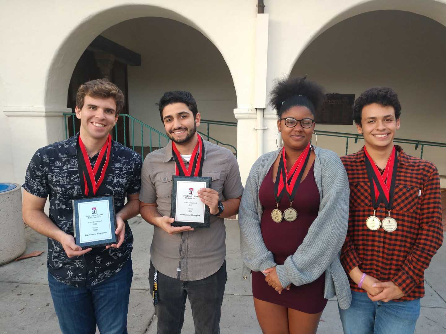 Long Beach State Forensics Team Winners Tournament