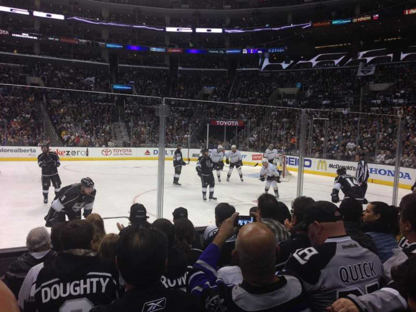 Los Angeles Kings Vs Anaheim Ducks Game At Crypto.com Arena