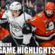 Los Angeles Kings Vs Anaheim Ducks Game Highlights