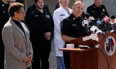 Los Angeles Mayor Karen Bass Fire Chief Kristin Crowley