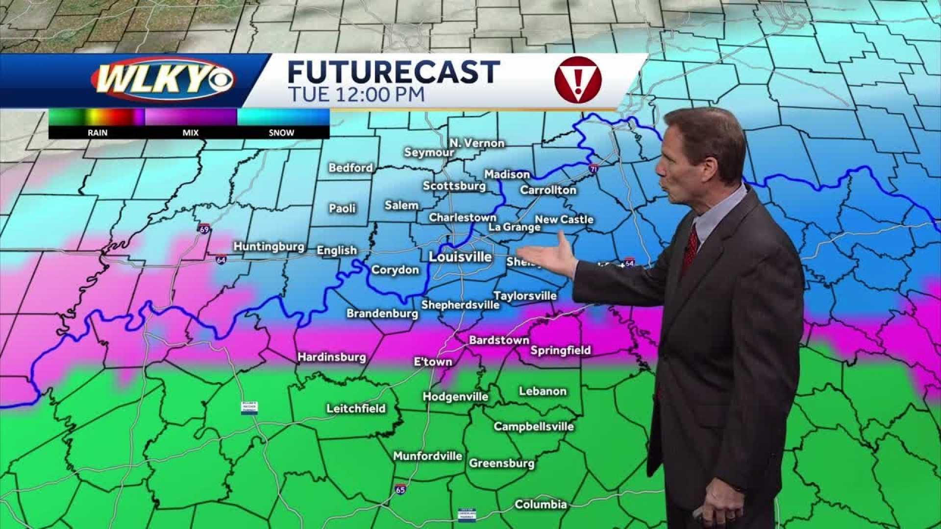 Louisville Wet Snow Forecast February 2025