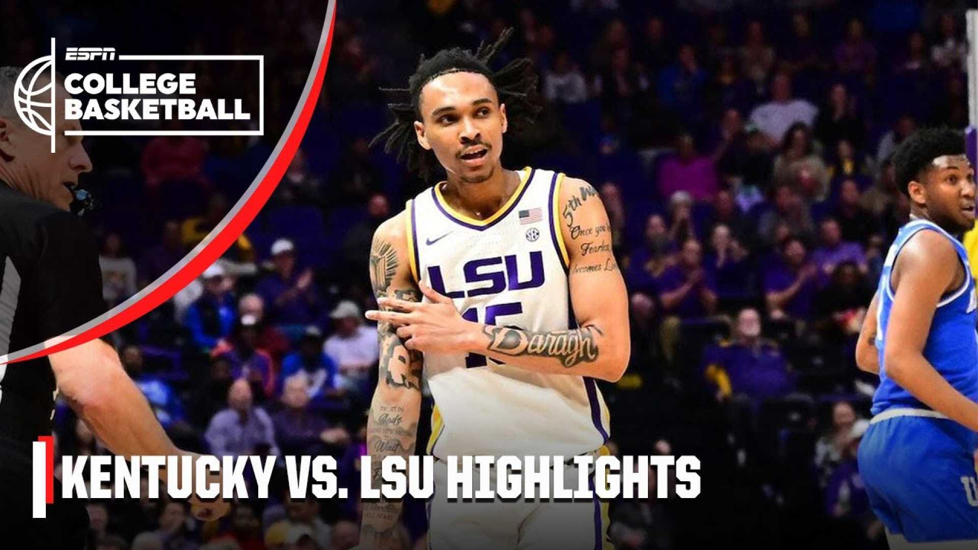 Lsu Tigers Kentucky Wildcats Basketball Game