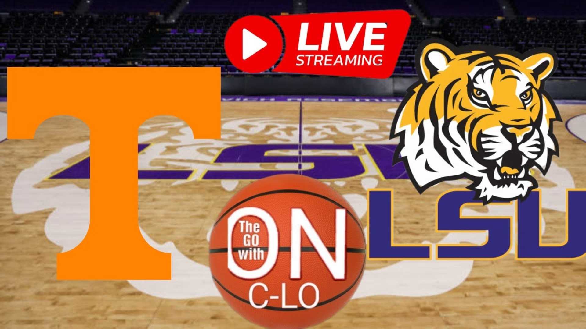 Lsu Tigers Vs Tennessee Volunteers Basketball