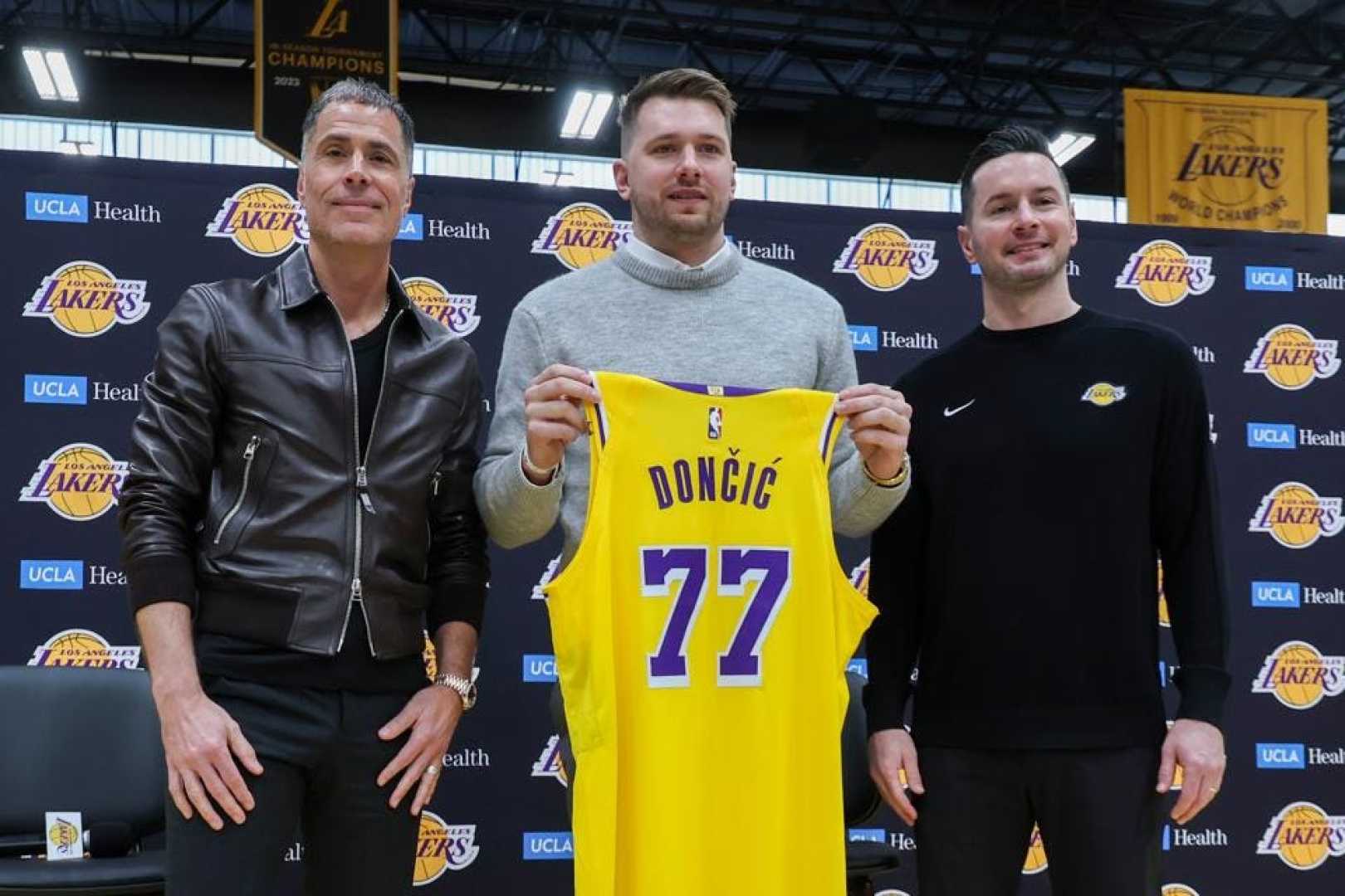 Luka Doncic Lakers Debut Game