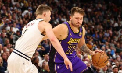 Luka Doncic Lakers Game Action