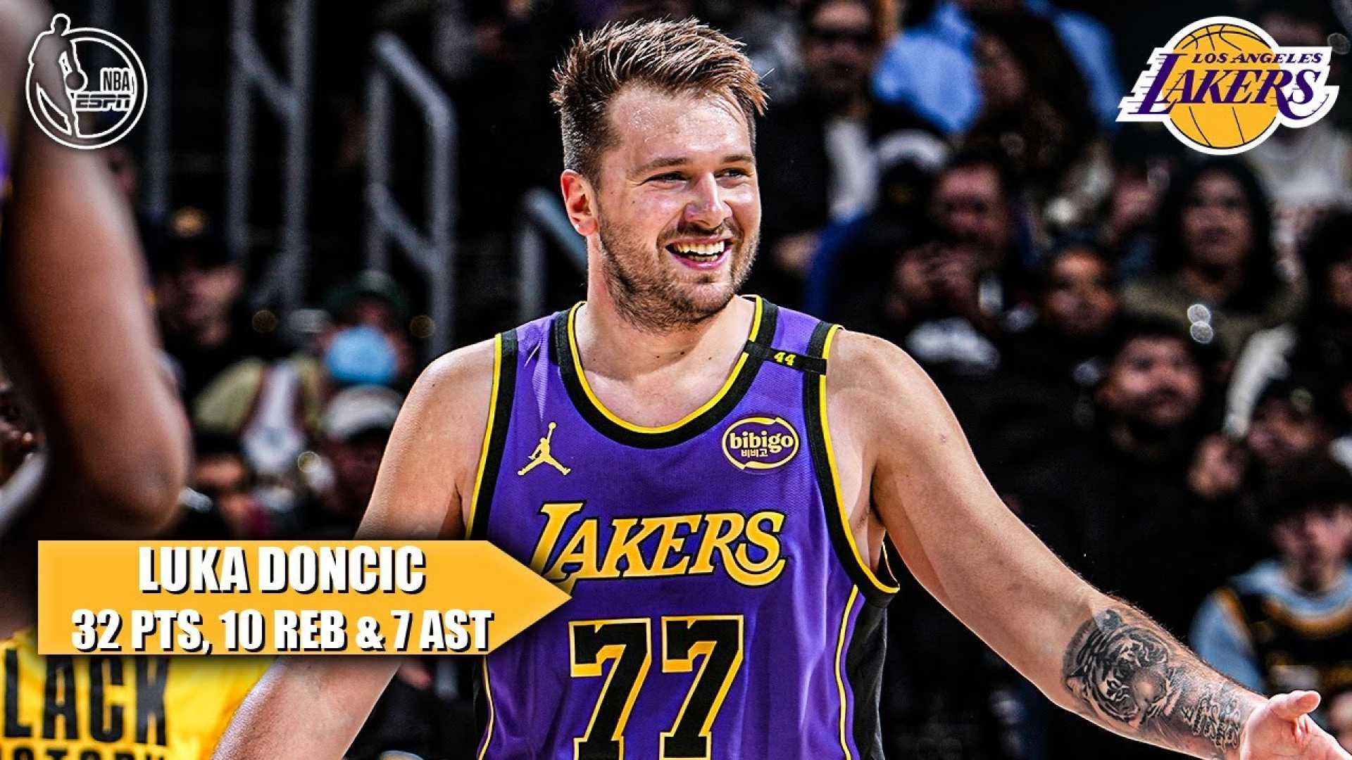 Luka Doncic Lakers Game Highlights