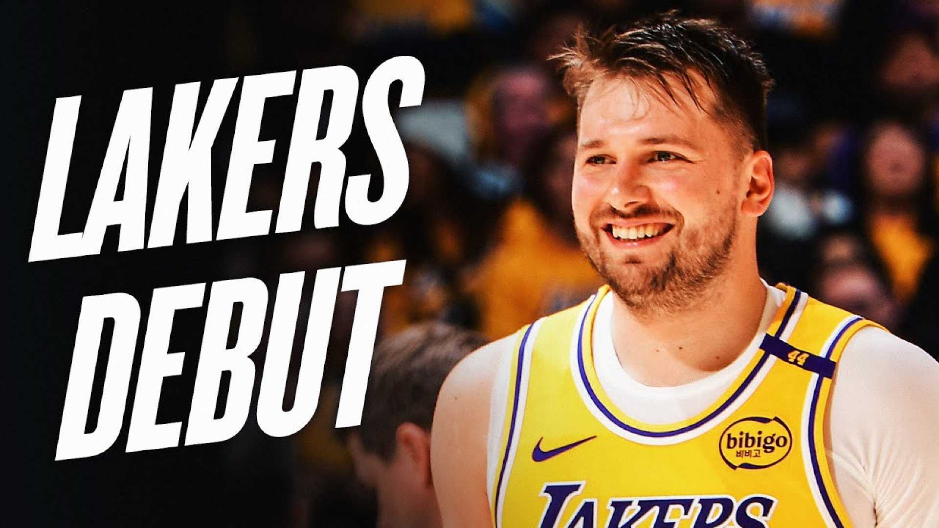 Luka Doncic Los Angeles Lakers Debut February 2025