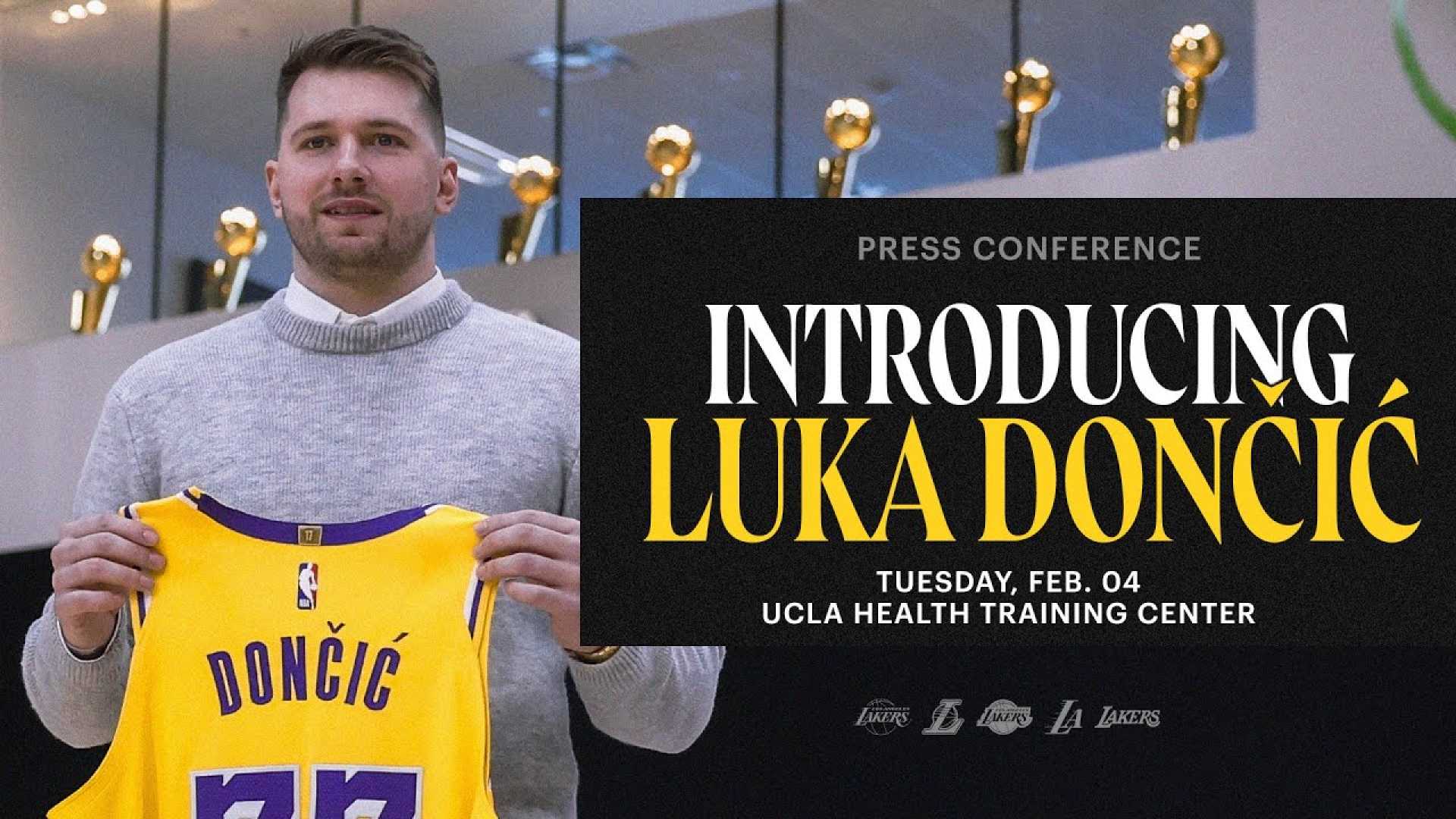 Luka Dončić Lakers Press Conference