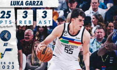 Luka Garza Nba Game Against Utah Jazz