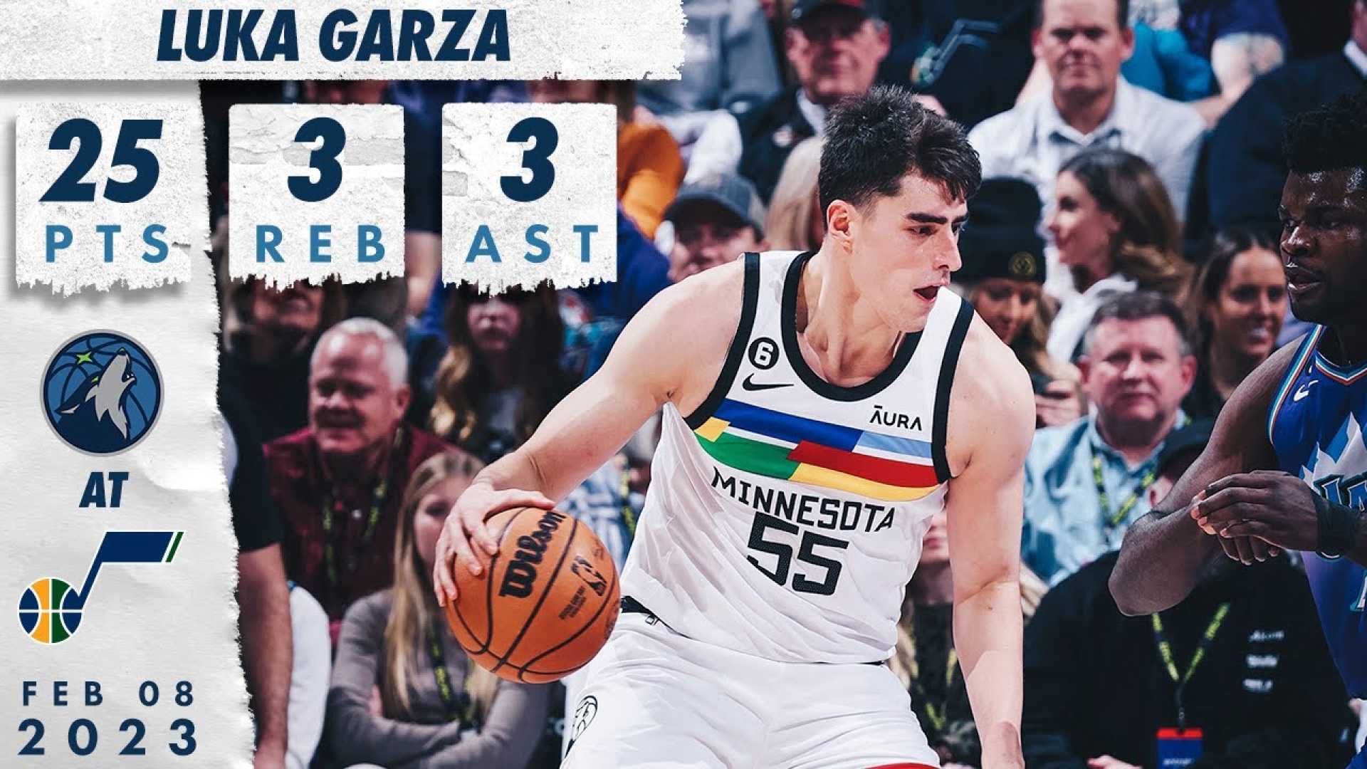 Luka Garza Nba Game Against Utah Jazz