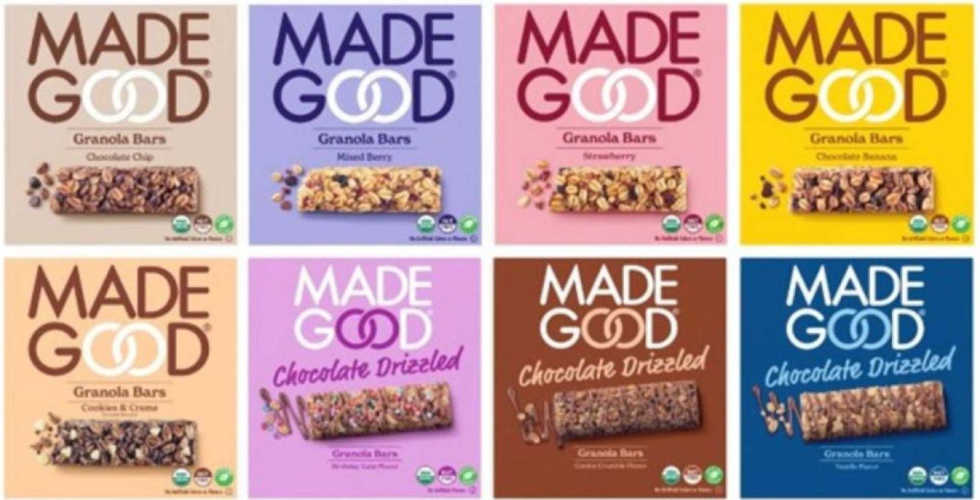 Madegood Granola Bar Recall Metal Contamination