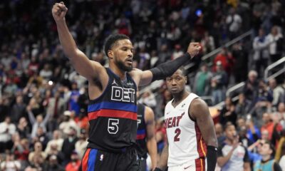 Malik Beasley Detroit Pistons Game Action