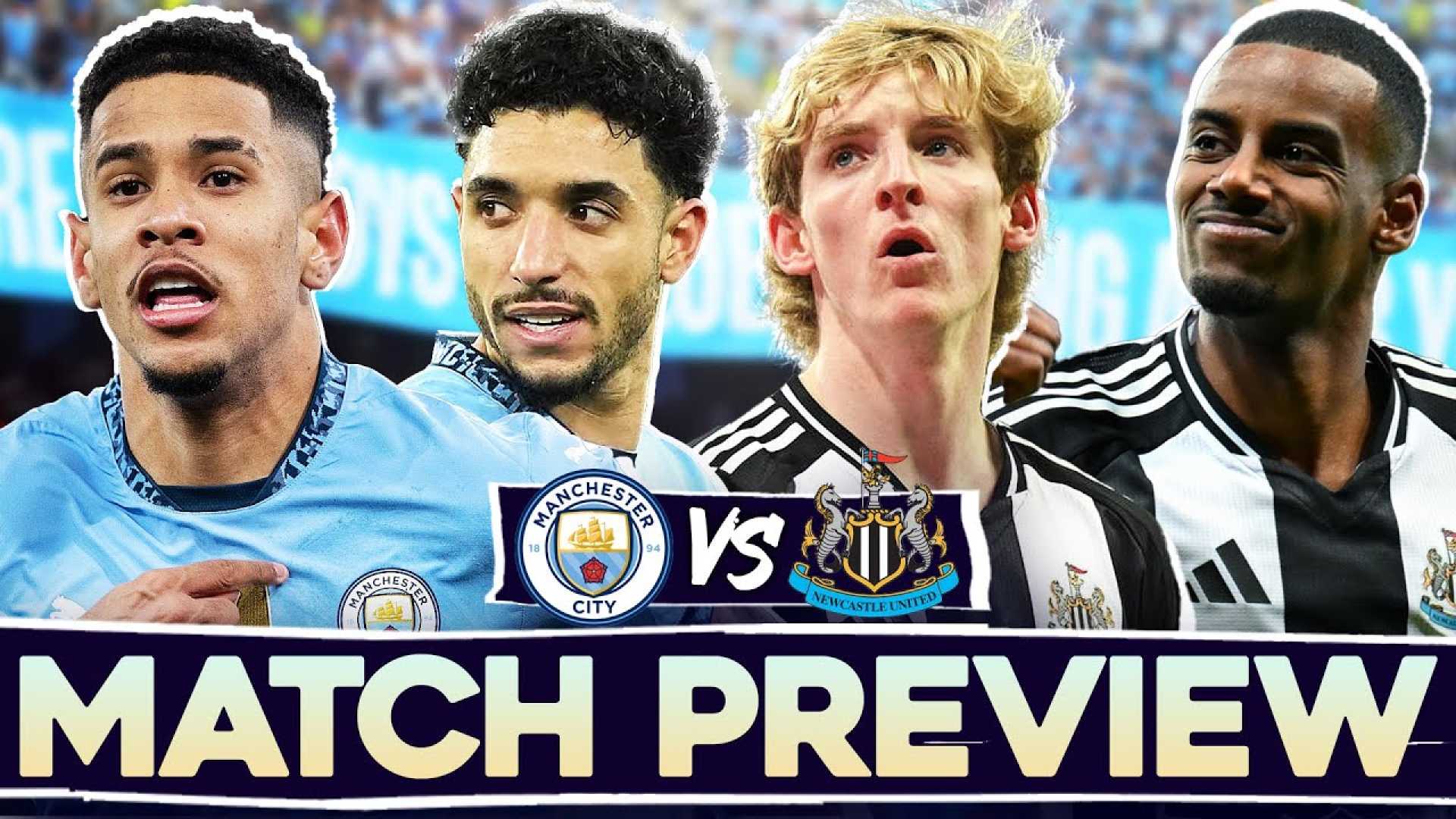 Manchester City Vs Newcastle United Premier League Match