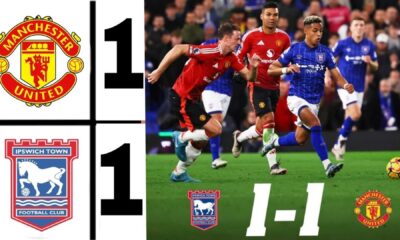 Manchester United Vs Ipswich Town Premier League