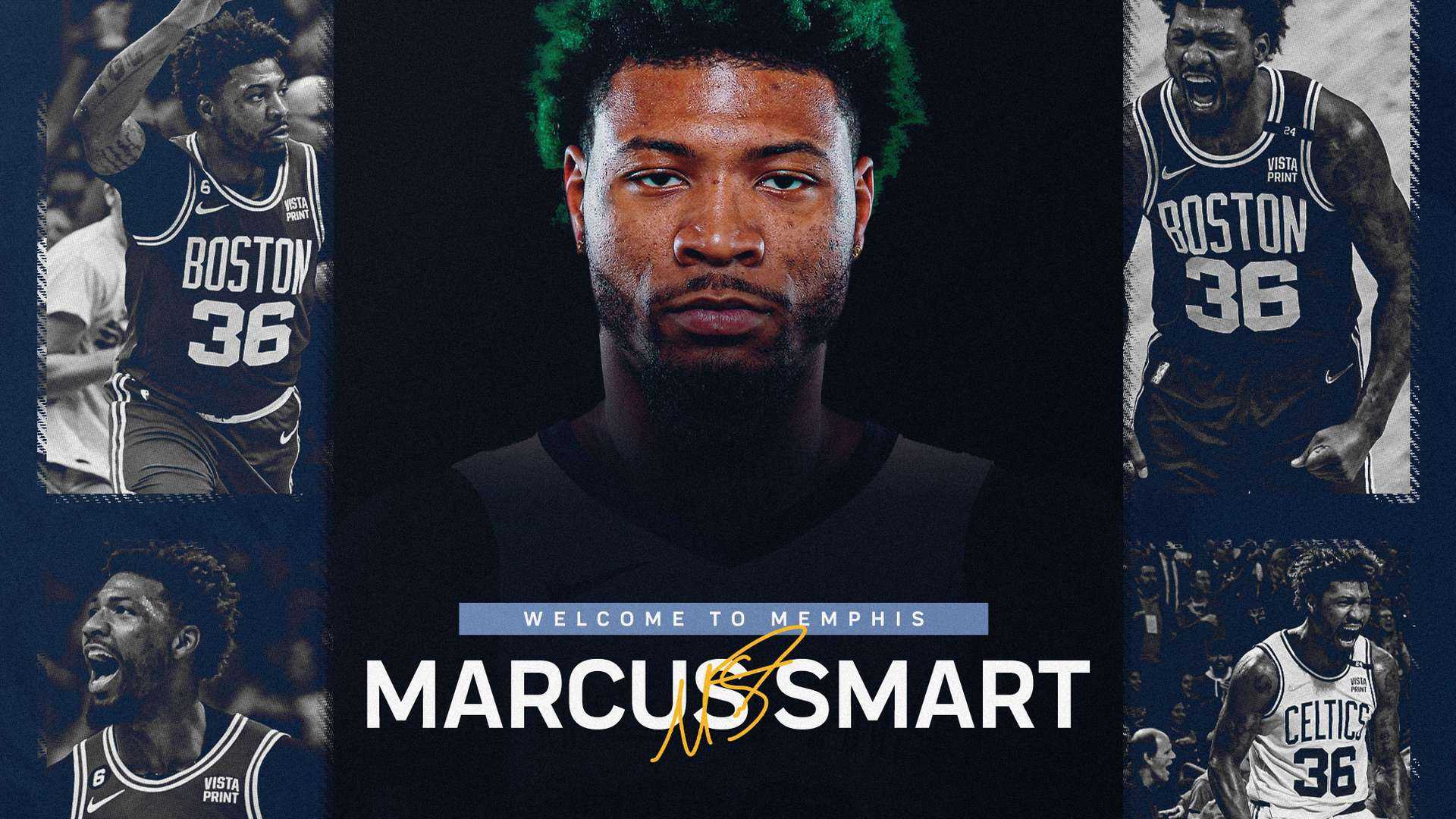 Marcus Smart Memphis Grizzlies Nba Trade