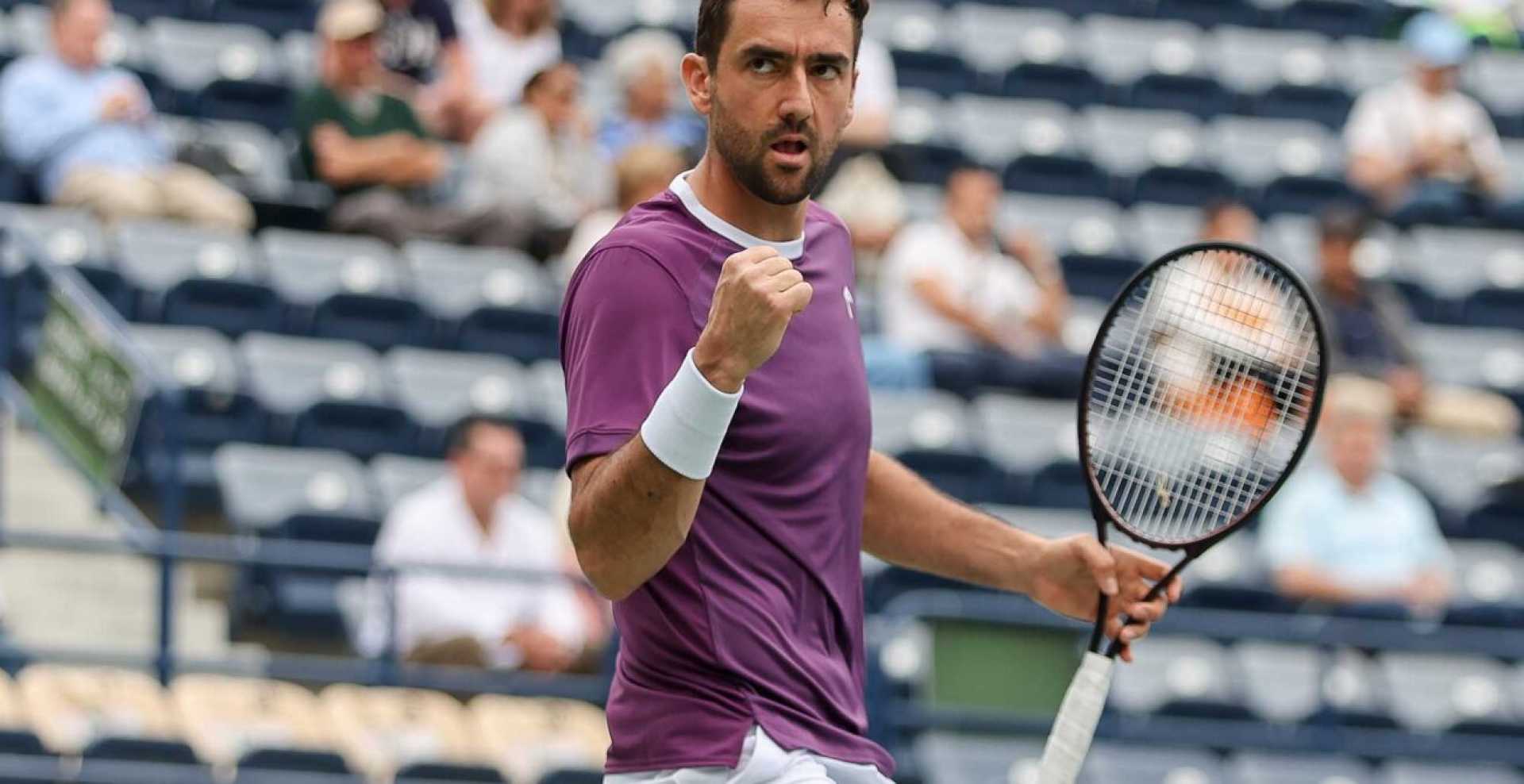 Marin Cilic Victory Atp Dubai Tennis