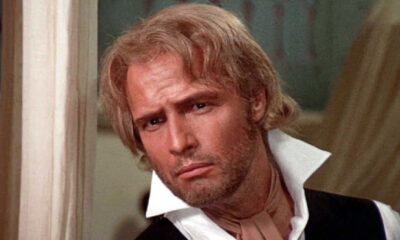 Marlon Brando 1970s Set Burn Film