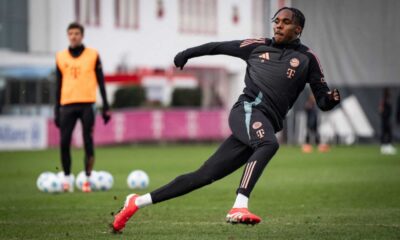 Mathys Tel Tottenham Hotspur Training Session