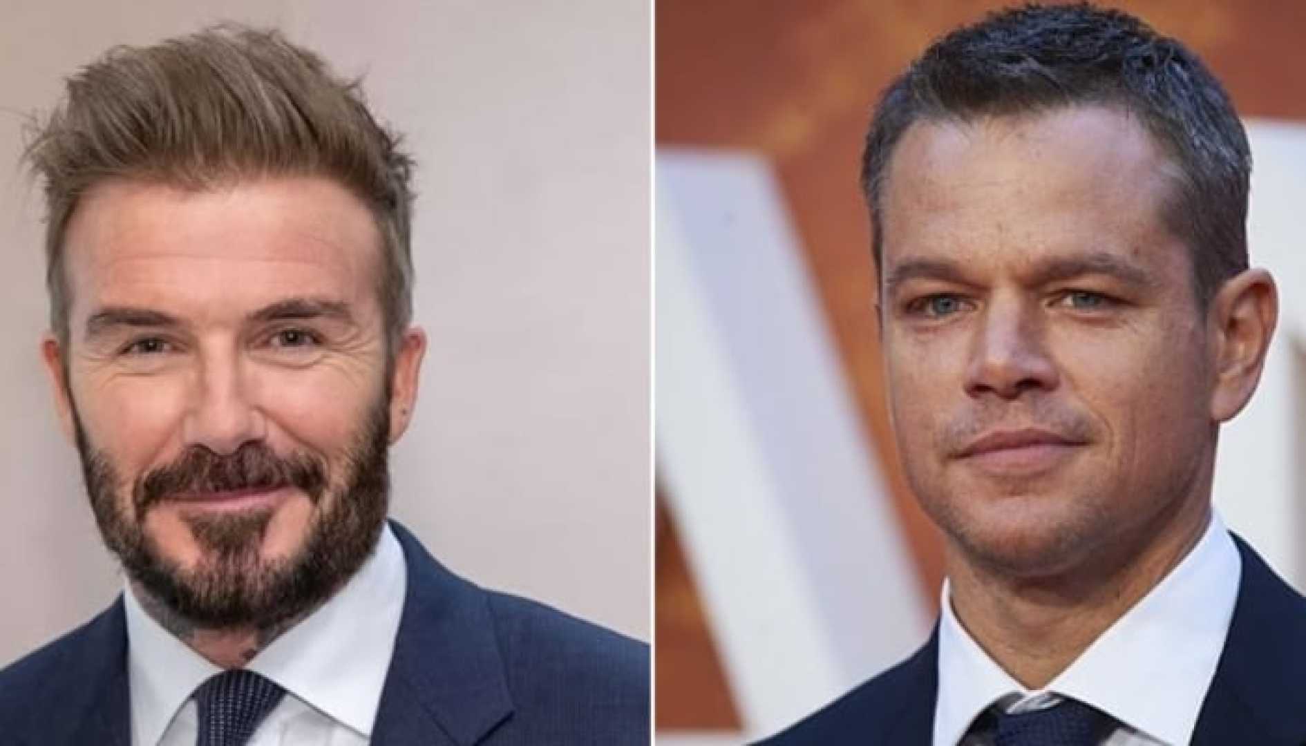 Matt Damon David Beckham Friendship