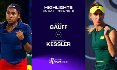 Mccartney Kessler Coco Gauff Tennis Match Dubai