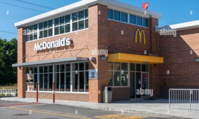 Mcdonald's Fast Food Restaurant Exterior