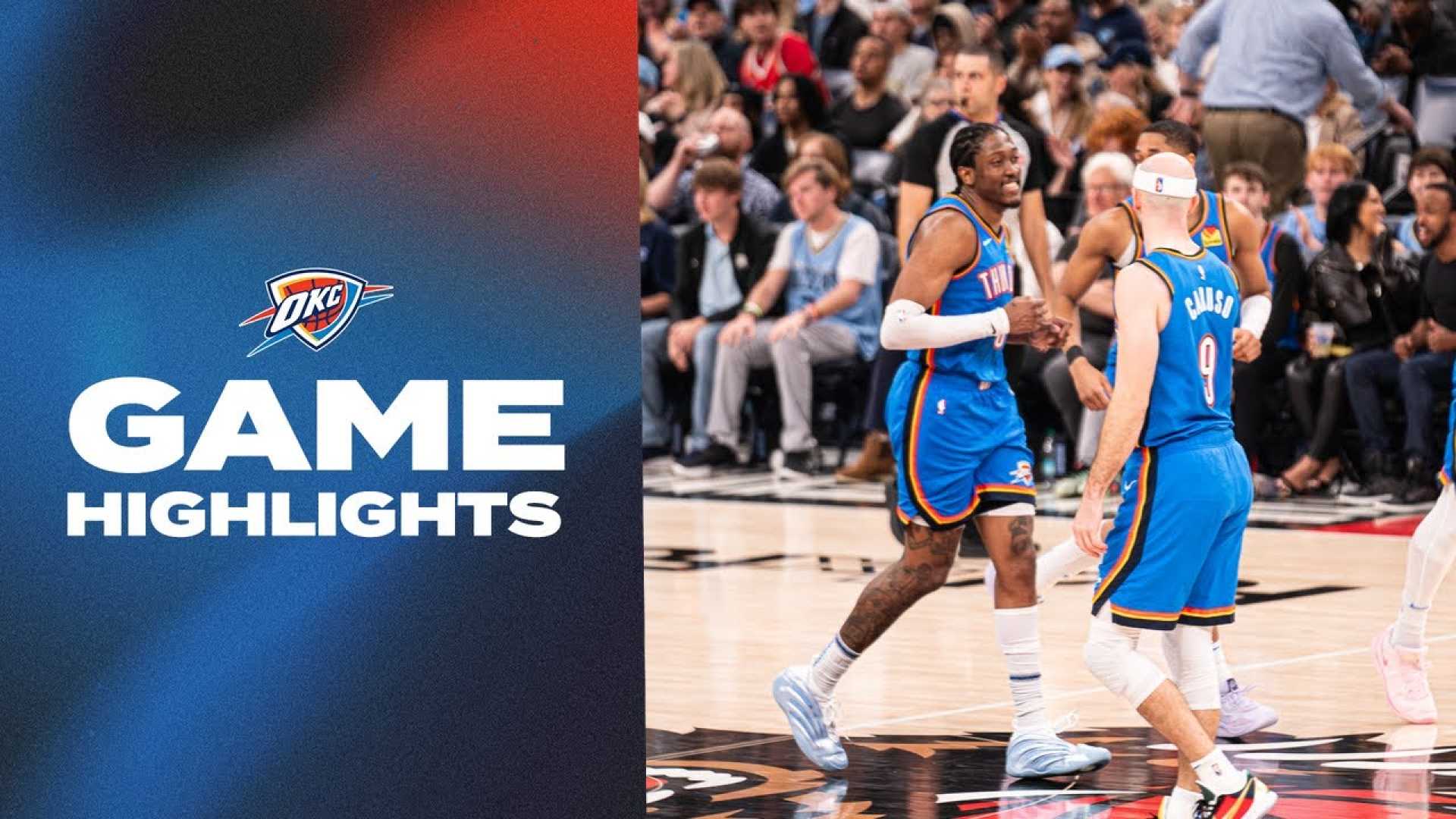 Memphis Grizzlies Vs Oklahoma City Thunder Highlights