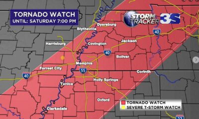 Memphis Severe Weather Tornado Watch