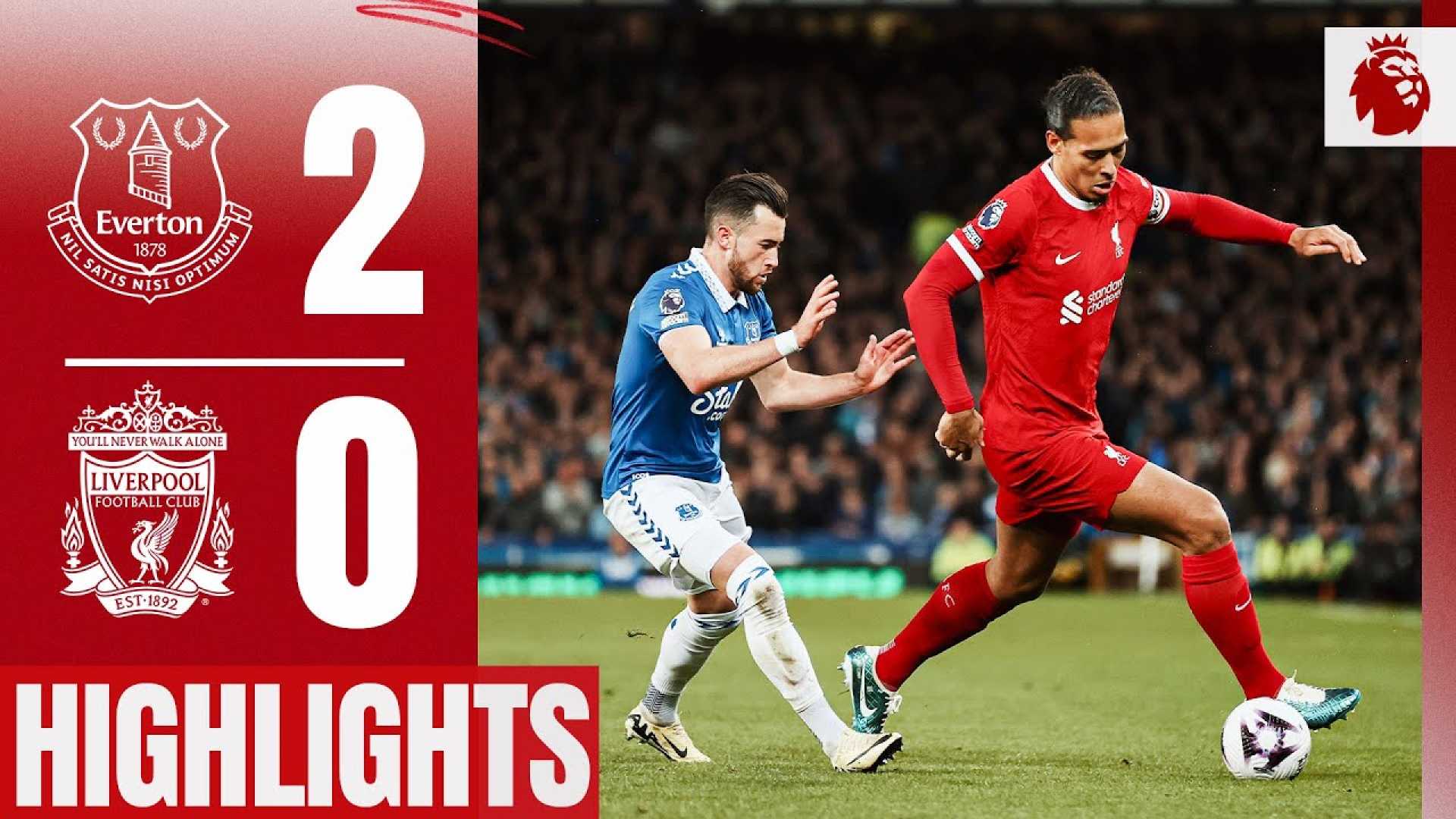 Merseyside Derby Liverpool Everton Highlights