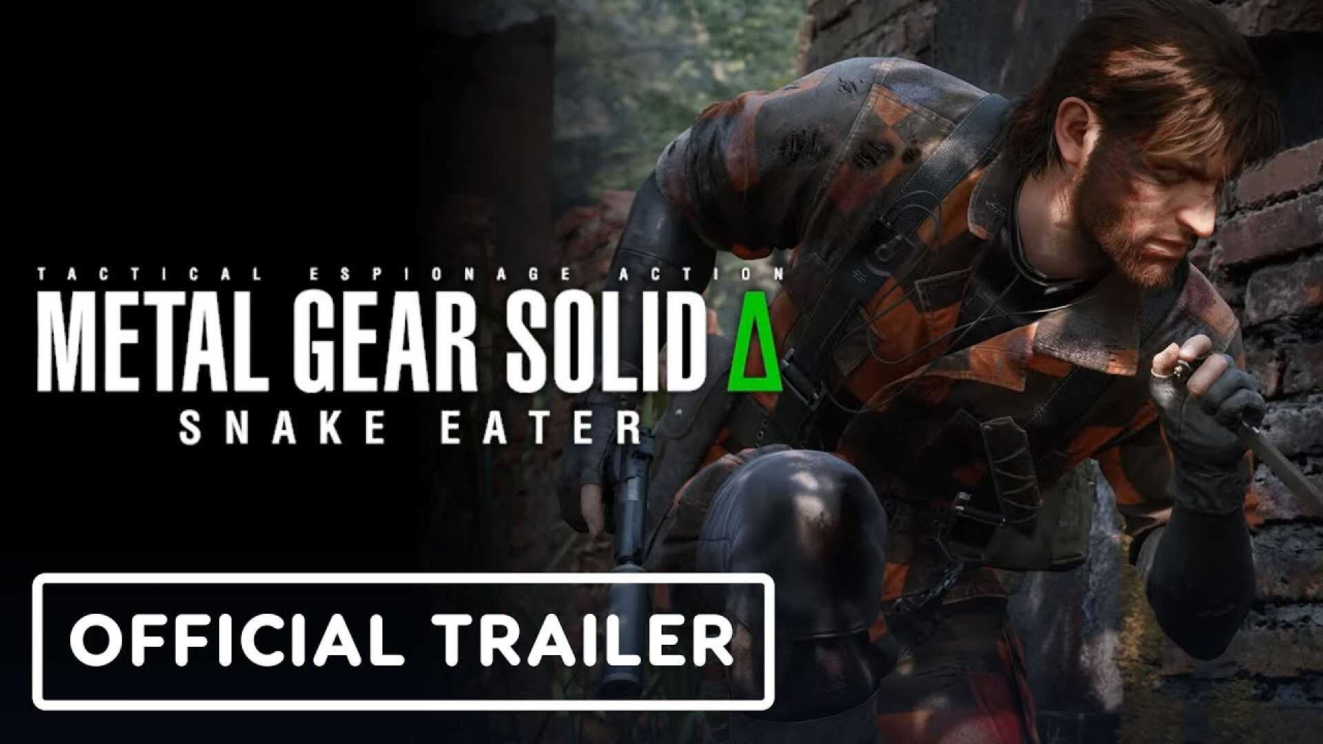 Metal Gear Solid Delta Snake Eater Gameplay Trailer