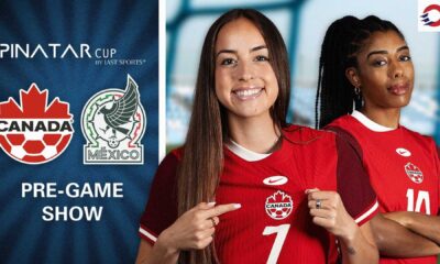 Mexico Canada Women's Soccer Match Pinatar Cup 2025