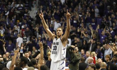 Michael Beasley Kansas State Wildcats Celebration