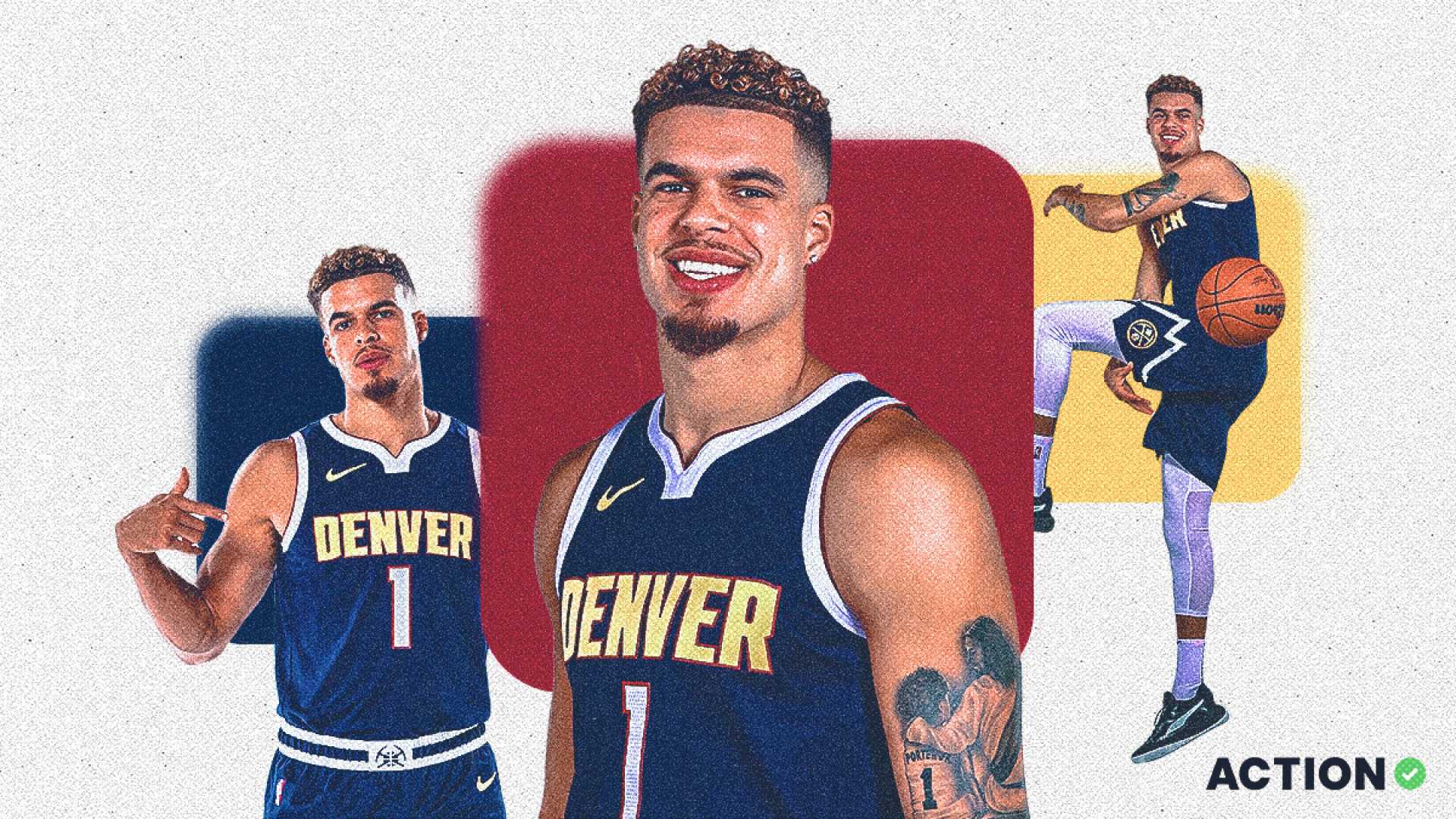 Michael Porter Jr. Denver Nuggets Game Action