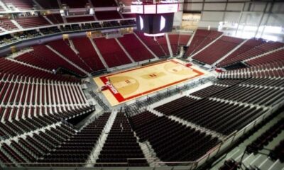 Michigan Basketball Game At Pinnacle Bank Arena