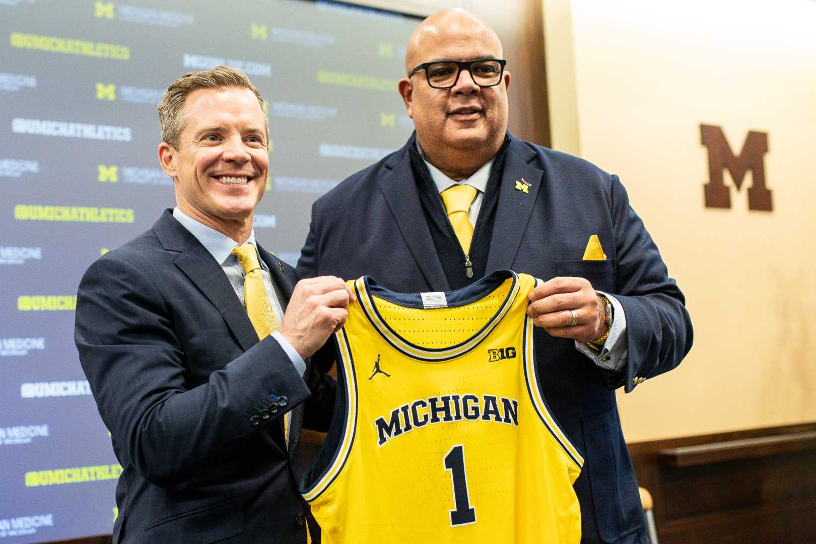 Michigan Men's Basketball Coach Dusty May