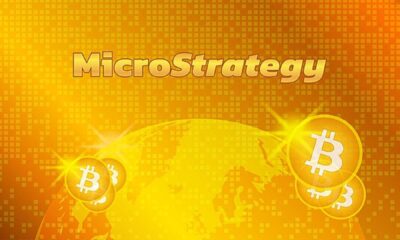 Microstrategy Rebranding Logo Bitcoin Inspired Orange