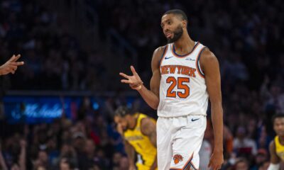 Mikal Bridges Knicks Game Action