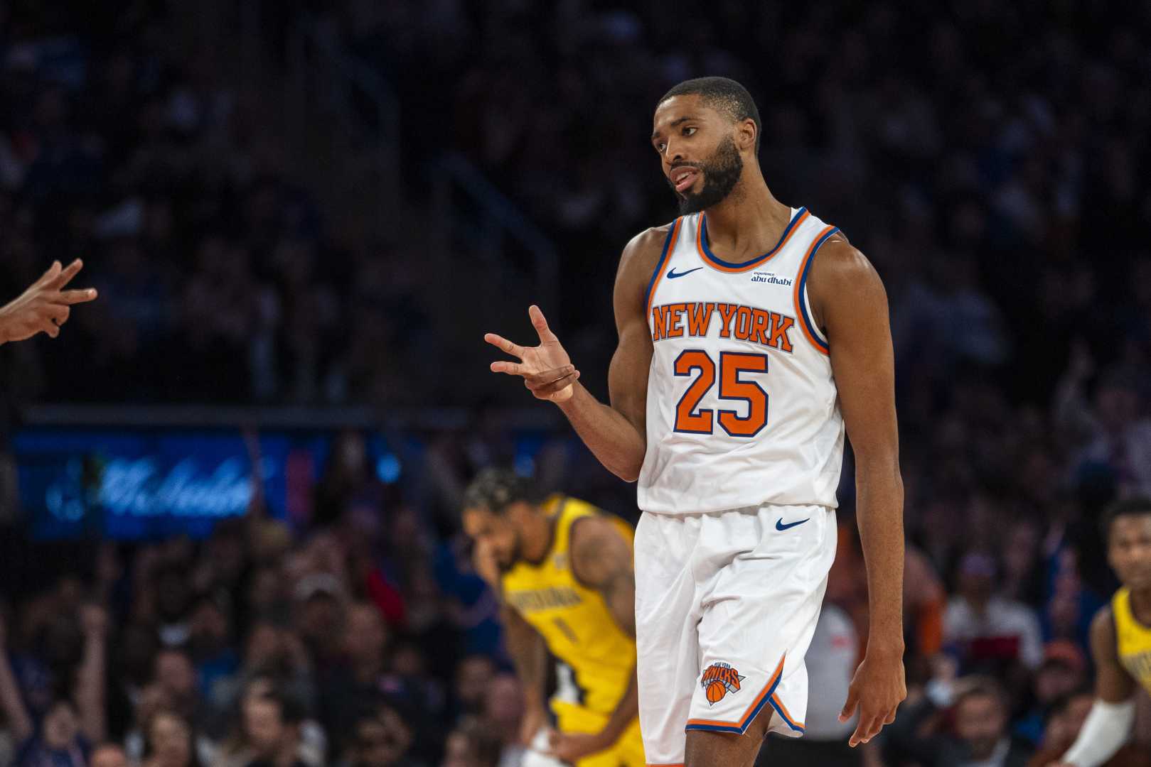 Mikal Bridges Knicks Game Action