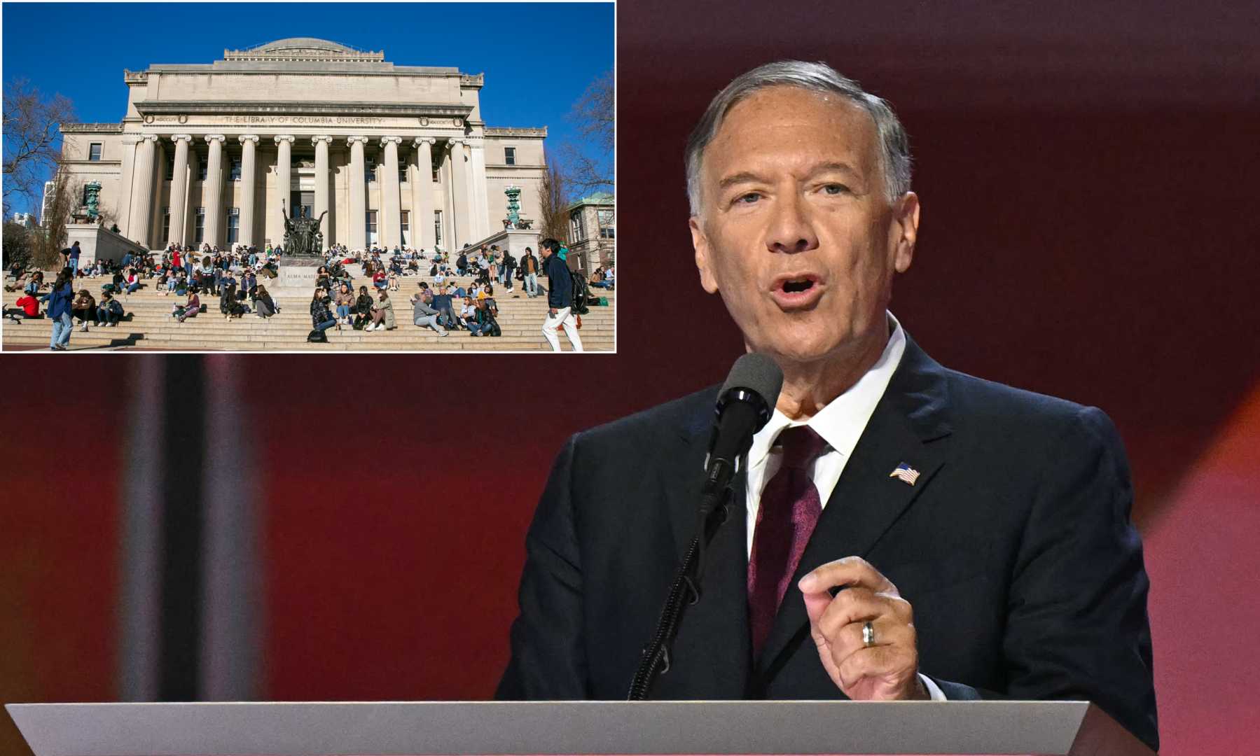 Mike Pompeo Teaching At Columbia University