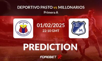 Millonarios Vs Deportivo Pasto Soccer Match 2025